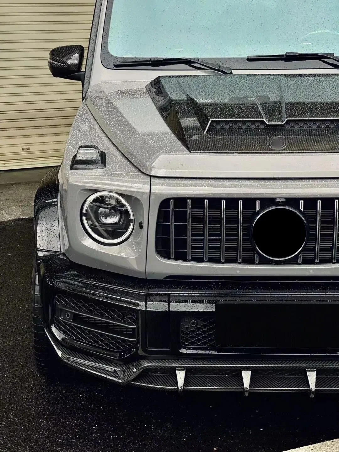 Auto Parts Dry Carbon Fiber TopCar Style Front Bumper Lip
